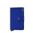 SECRID - Secrid mini wallet leather crisple blue black