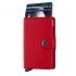 SECRID - Secrid mini wallet leather original red-red