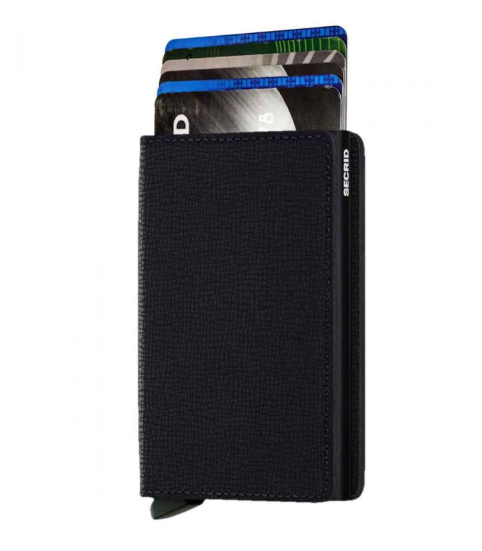 SECRID - Secrid slim wallet leather crisple black