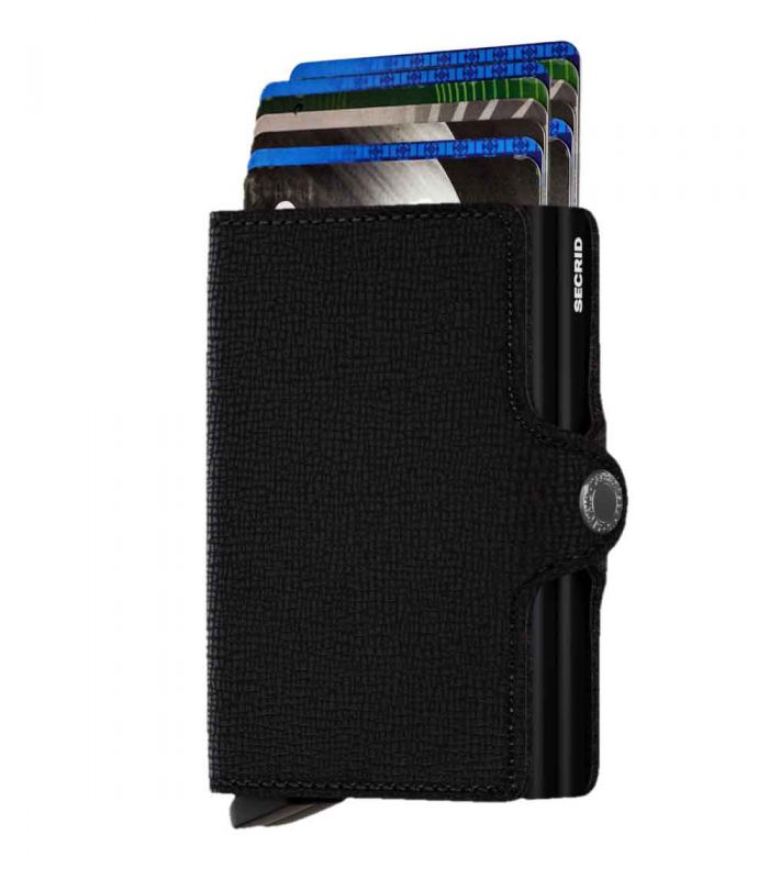 SECRID - Secrid twin wallet leather crisple black