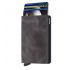 SECRID - Secrid slim wallet leather vintage grey-black