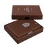 Exentri - Exentri slim wallet leather Solid Hazelnut with RFID block