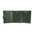 Exentri - Exentri slim wallet leather Emerald green with RFID block