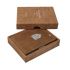 Exentri - Exentri slim wallet leather solid Sand brown with RFID block