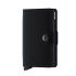 SECRID - Secrid mini wallet leather matte black-black