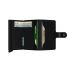 SECRID - Secrid mini wallet leather matte black-black