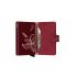 SECRID - Secrid mini wallet leather stitch magnolia rosso