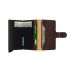 SECRID - Secrid mini wallet leather veg espresso