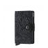 SECRID - Secrid mini wallet leather ornament black black