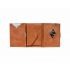 Exentri Exentri multi wallet leather Sand with RFID block and coin compartment
