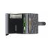 Secrid mini wallet leather prism stone