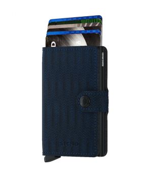 Secrid mini wallet leather dash navy