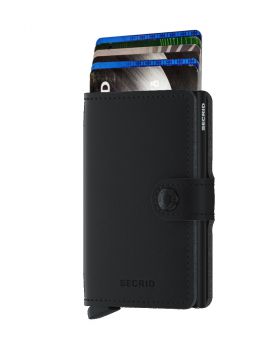 Secrid mini wallet Vegan soft touch black