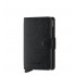 Secrid mini wallet leather veg black