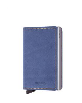 Secrid slim wallet leather Indigo 3