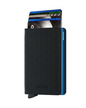 Secrid slim wallet leather optical black 