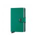 SECRID - Secrid mini wallet leather crisple emerald