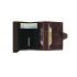 SECRID - Secrid twin wallet leather vintage chocolate