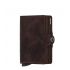 SECRID - Secrid twin wallet leather vintage chocolate