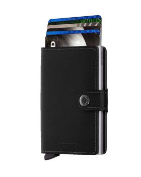 Secrid mini wallet leather original black