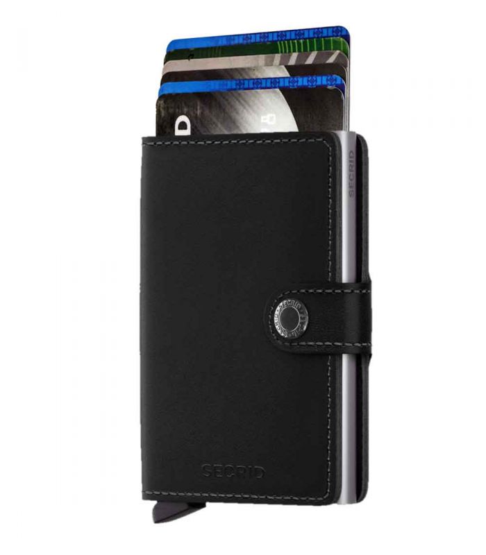 SECRID - Secrid mini wallet leather original black