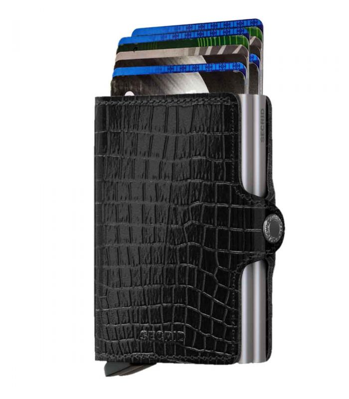 SECRID - Secrid twin wallet leather amazon black