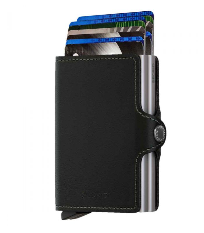 SECRID - Secrid twin wallet leather original black